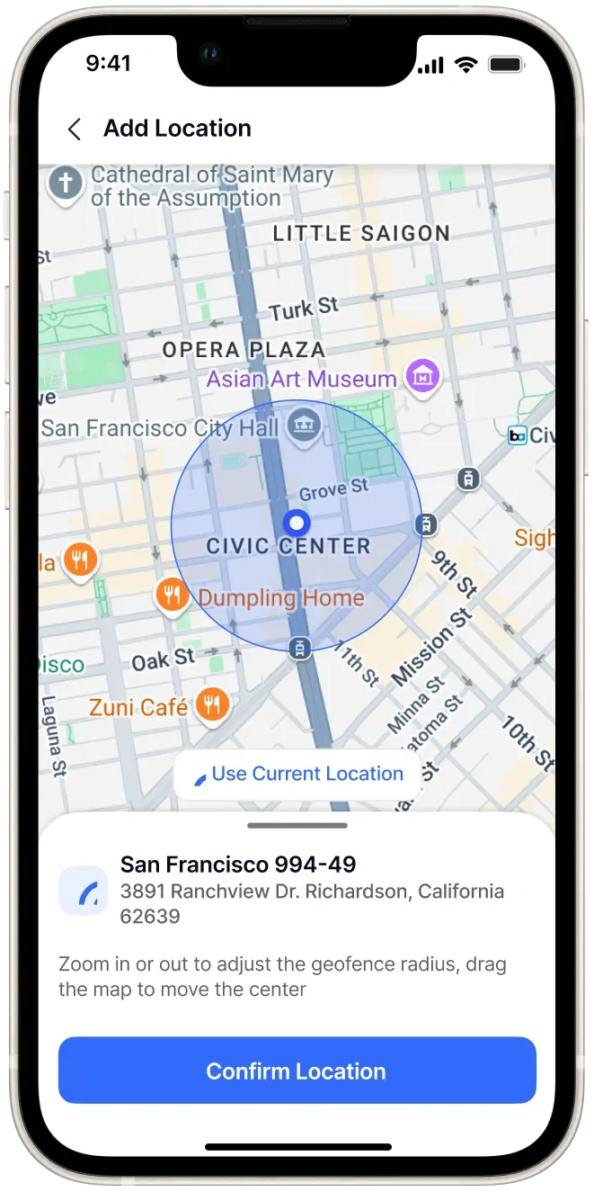 geofencing